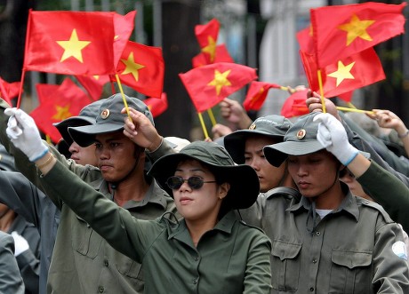 13 Vietnamese flags of national front Stock Pictures, Editorial Images ...