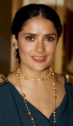 Mexican Actress Salma Hayek Poses Photographers Editorial Stock Photo ...