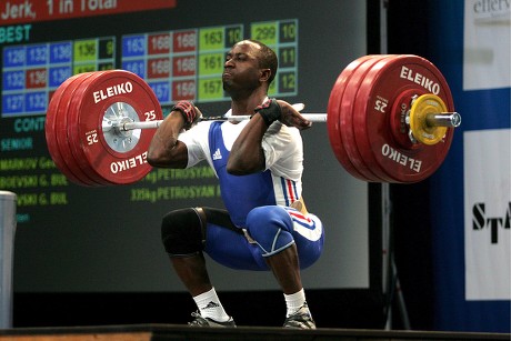 Gold Medal Winner Dabaya Vencelas France Editorial Stock Photo Stock