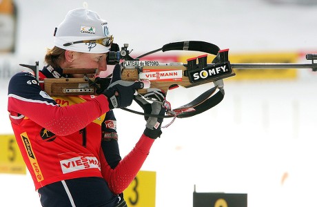 Sandrine Bailly France Action During Biathlon Editorial Stock Photo ...
