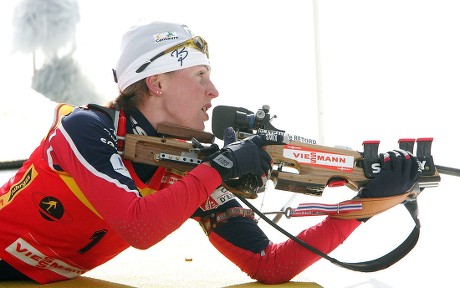 Sandrine Bailly France Action During Biathlon Editorial Stock Photo ...