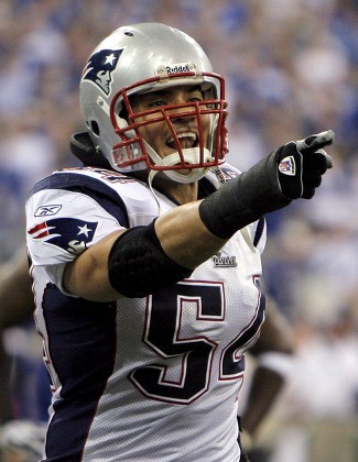 Tedy Bruschi New England Patriots Editorial Stock Image - Image of