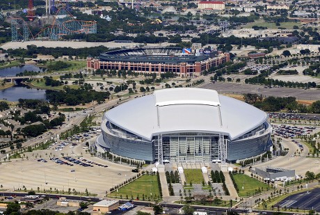 Aerial View Cowboy Stadium Foreground New Editorial Stock Photo - Stock ...