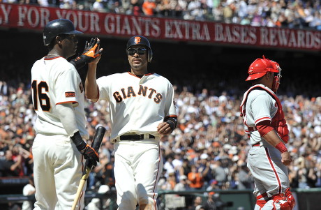 San Francisco Giants Randy Winn C Editorial Stock Photo - Stock Image