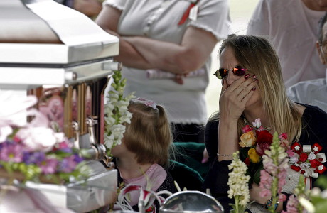 Casket Jamie Rose Bolin Sits On Editorial Stock Photo - Stock Image ...