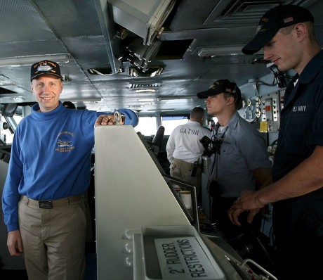 Nuclear Powered Us Aircraft Carrier Uss Editorial Stock Photo - Stock ...