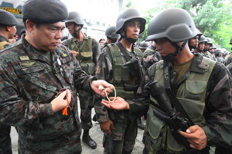 Captain Jerome Ragonton Philippine National Police Editorial Stock ...