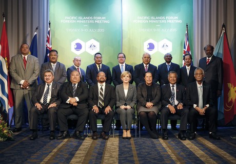 Pacific Islands Forum Foreign Ministers Meeting in Sydney - Jul 2015
