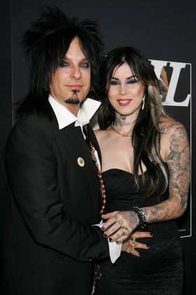 Nikki Sixx Kat Von D Editorial Stock Photo - Stock Image Shutterstock