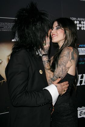 Nikki Sixx Kat Von D Editorial Stock Photo - Stock Image | Shutterstock
