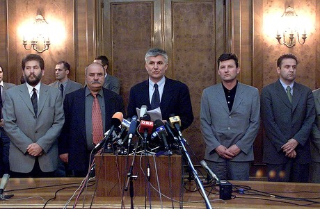 Belgrade Serbia Yugoslavia Serb Prime Minister Editorial Stock