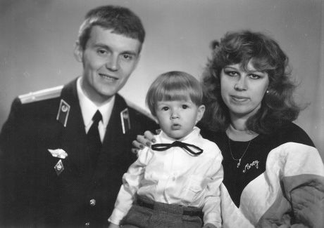 Alexander Litvinenko Natalia Litvinenko Family Photo Editorial Stock ...