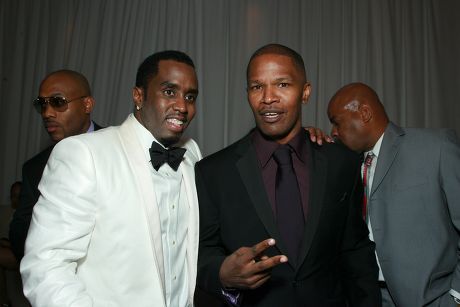 Sean Diddy Combs Jamie Foxx Editorial Stock Photo - Stock Image