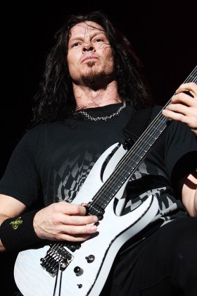 Guitarist Greg Handevidt Us Rock Band Editorial Stock Photo - Stock ...