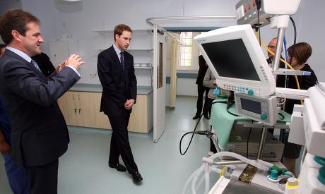 Prince William visiting The Royal Marsden Hospital, Chelsea, London, Britain - 06 May 2008