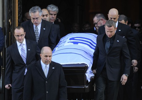 Images from Ron Santo's funeral