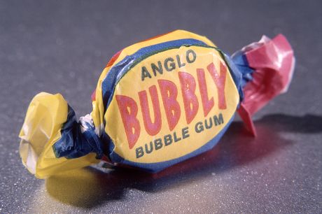 Anglo Bubbly Bubble Gum Editorial Stock Photo - Stock Image 