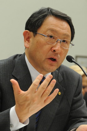 Toyota President Ceo Akio Toyoda Testifies Editorial Stock Photo ...