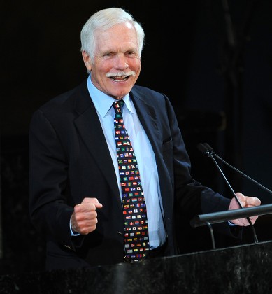 Ted Turner Cnn Founder Chairman Un Editorial Stock Photo - Stock Image ...