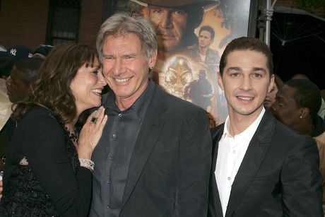 Karen Allen Harrison Ford Shia Labeouf Editorial Stock Photo - Stock