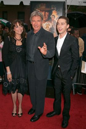 Karen Allen Harrison Ford Shia Labeouf Editorial Stock Photo - Stock