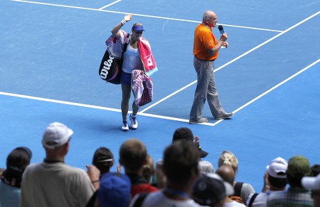 Sabine Lisicki Germany Leaves Court Waving Editorial Stock Photo