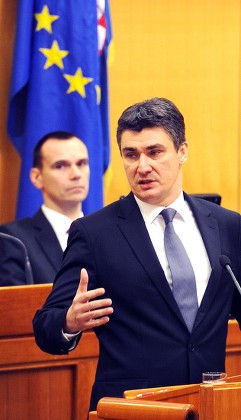 Croatia Parliament Zoran Milanovic - Dec 2011
