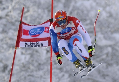 Didier Cuche Switzerland Action During Mens Editorial Stock Photo ...