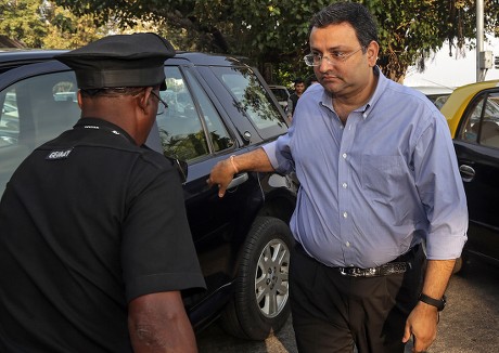 Cyrus Mistry, ousted chairman of Tata Group arrives at his office in Mumbai, INDIA - 22 Dec 2016