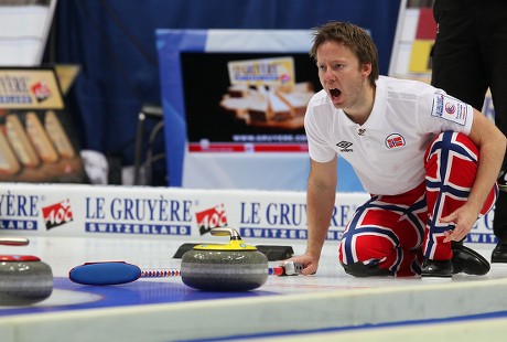 Thomas Ulsrud Norway Reacts Playing Stone Editorial Stock Photo - Stock ...