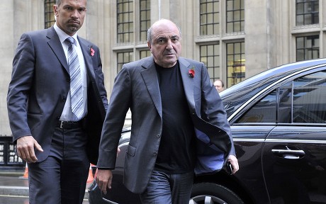 Boris Berezovsky R Arrives High Court Editorial Stock Photo - Stock ...