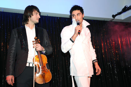 Dima Bilan performing at Restaurant Victoria in Stockholm, Sweden - 28 May 2008