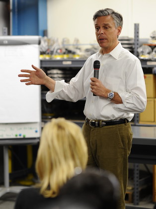 Former Governor Utah Jon Huntsman During Editorial Stock Photo - Stock