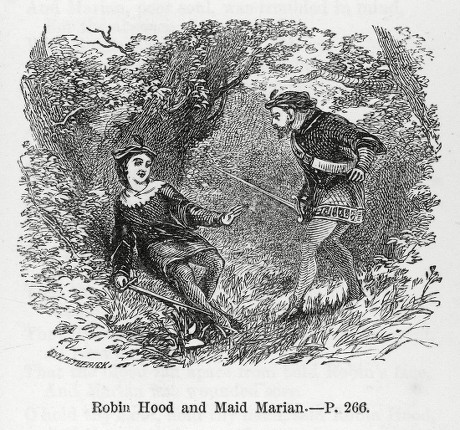 Robin Hood & Maid Marian Figure