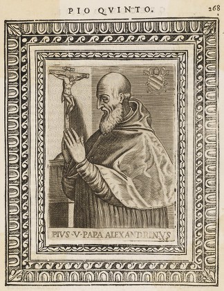 Pope Pius V Michele Ghislieri Pope Editorial Stock Photo Stock