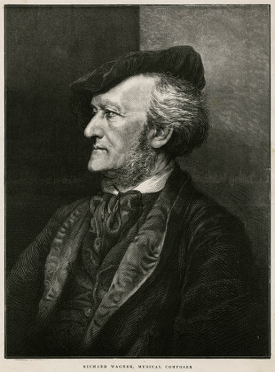 Richard Wagner German Composer 1813 1883 Editorial Stock Photo - Stock ...