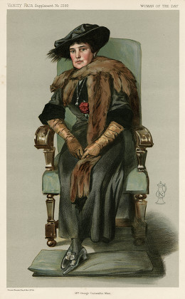 Jennie Jerome Lady Randolph Churchill Later Editorial Stock Photo
