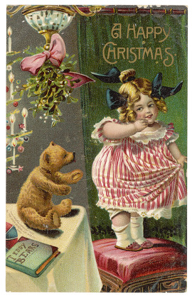 Mary Her Little Bear Behind 1907 Editorial Stock Photo - Stock Image ...