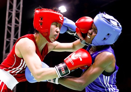 Chinas Ren Cancan Red Opponent Nicola Editorial Stock Photo - Stock ...