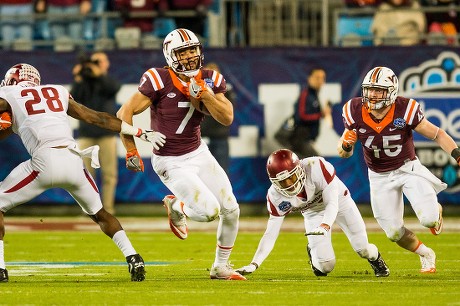 NCAA FOOTBALL Belk Bowl Virginia Tech Vs Arkansas, Charlotte, USA - 29 ...