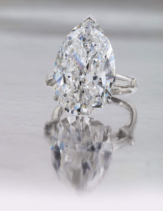 Important Diamond Single Stone Ring By Editorial Stock Photo - Stock ...