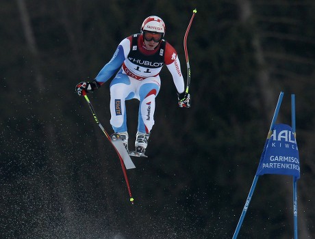 Beat Feuz Switzerland Speeds Down Slope Editorial Stock Photo - Stock ...