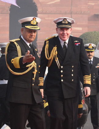 India Britain Navy Chief Visit - Jan 2011