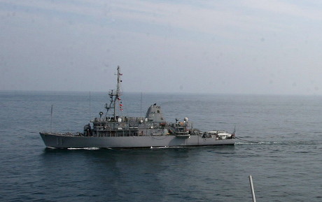 Us Mine Hunting Ship Uss Gladiator Editorial Stock Photo - Stock Image ...