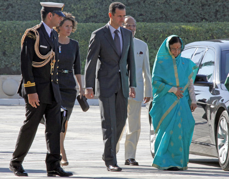 Syria India President Visit - Nov 2010