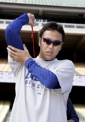 Los Angeles Dodgers Pitcher Hiroki Kuroda Editorial Stock Photo - Stock