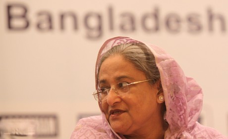 Bangladeshi Prime Minister Sheikh Hasina During Editorial Stock Photo ...