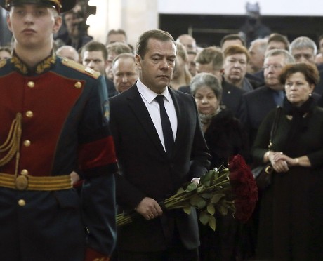 Funeral for Russian Ambassador to Turkey Andrey Karlov, Moscow, Russia - 22 Dec 2016