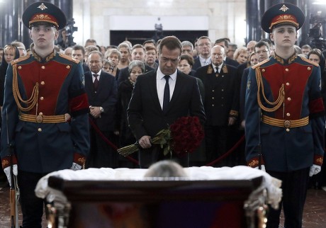 Funeral for Russian Ambassador to Turkey Andrey Karlov, Moscow, Russia - 22 Dec 2016