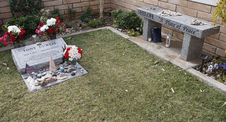 Newly Dedicated Tombstone Final Resting Place Editorial Stock Photo